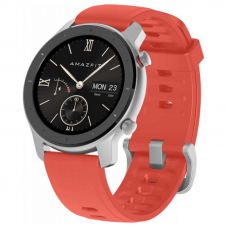 Xioami Amazfit GTR 42mm Coral Red / Red Silicone Strap