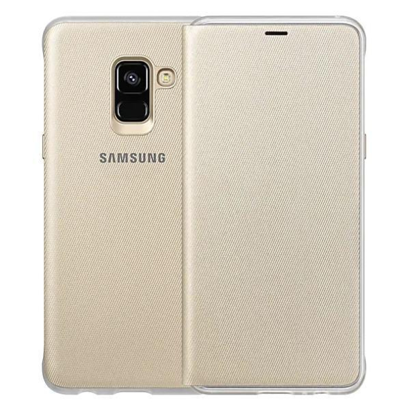 Чехол Galaxy A8 Neon Flip Cover Gold