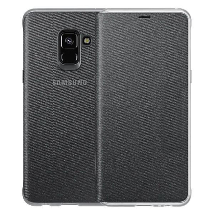 Чехол Galaxy A8 Neon Flip Cover Black