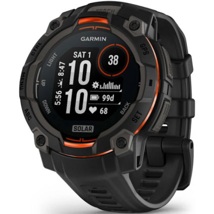 Garmin Instinct 3 45mm Solar Black (010-02934-00 | 010-02934-40)