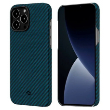 Чехол iPhone 14 Pro Max Pitaka MagEZ Case 3 Black Blue