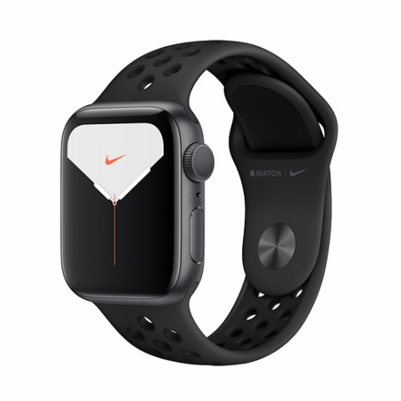 Apple Watch S5 NIKE 40mm Space Gray Aluminum Case / Black Sport Band