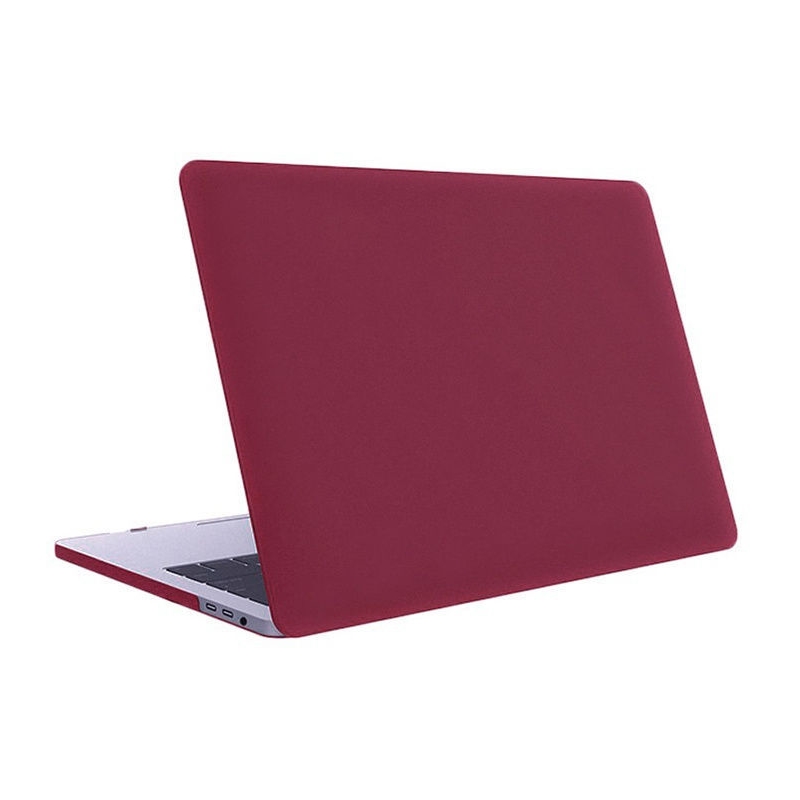 Чехол MacBook Air 13 (2018-2020) Matt Burgundy Red (Красный)