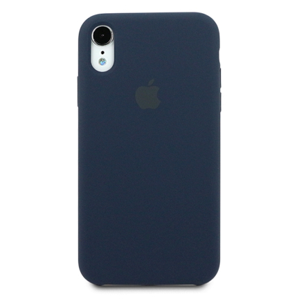 Чехол iPhone XR Silicone Case Midnight Blue