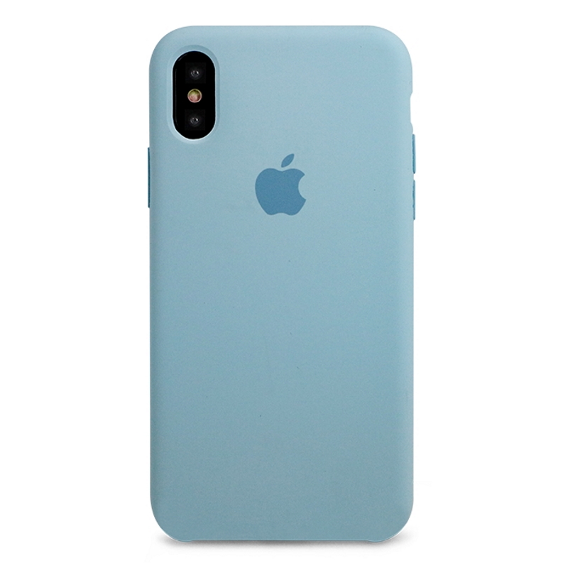 Чехол iPhone X/XS Silicone Case Sky Blue