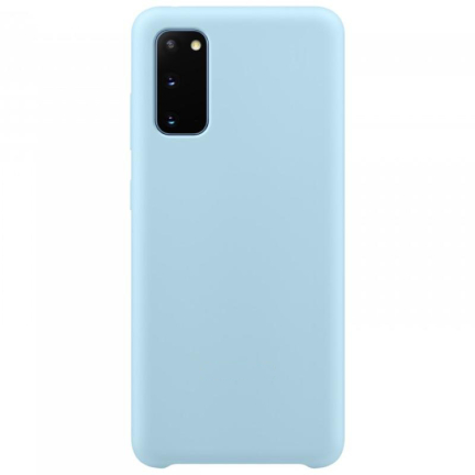 Чехол Galaxy S20 Plus Silicone Cover Blue