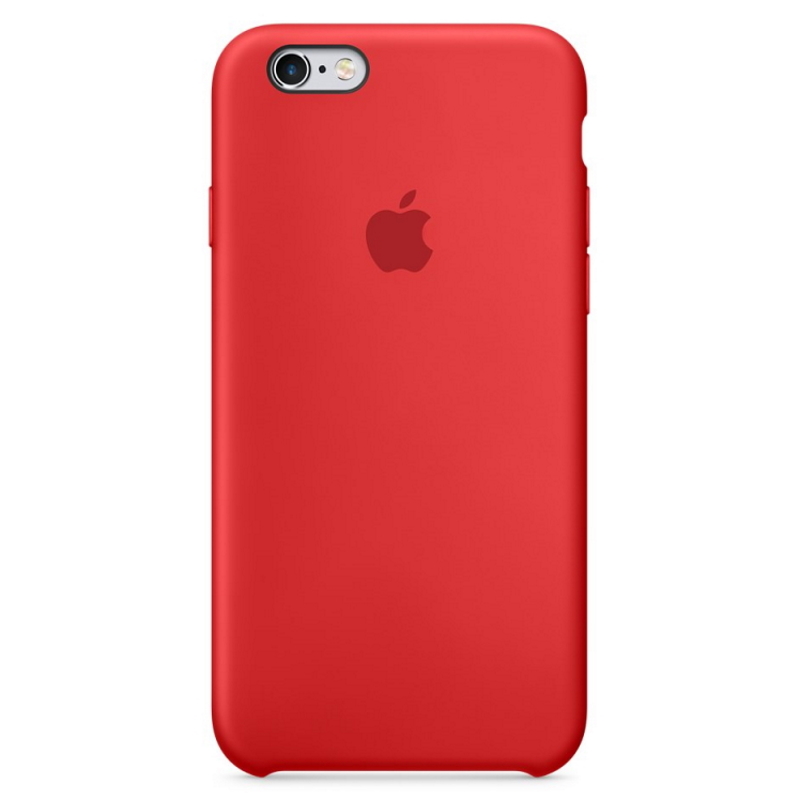 Чехол iPhone 6/6S Silicone Case Red