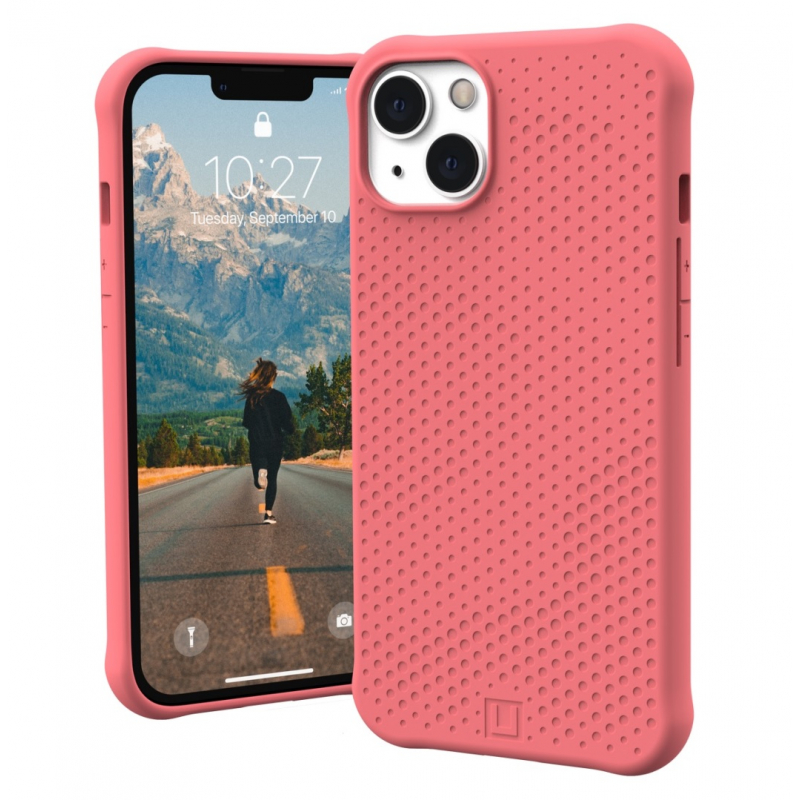 Чехол iPhone 13 UAG (U) DOT  Clay Pink (Розовый)