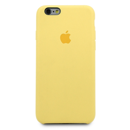 Чехол iPhone 6/6S Silicone Case Yellow