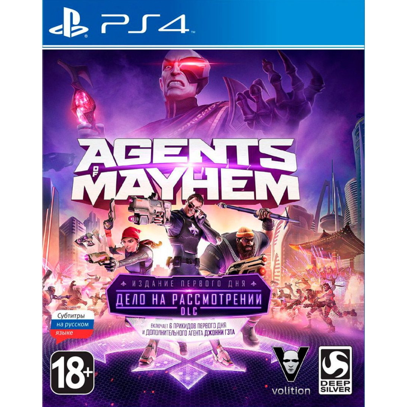 Игра Agents of Mayhem Издание первого дня (PS4)