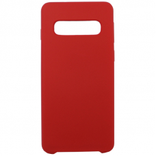 Чехол-накладка Galaxy S10 Plus Silicone Cover Red