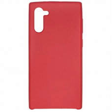 Чехол-накладка Note 10 Silicone Cover Red