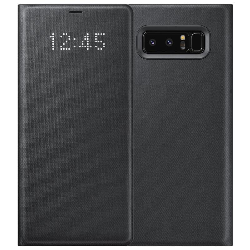 Чехол Galaxy Note 8 LED View Cover Black