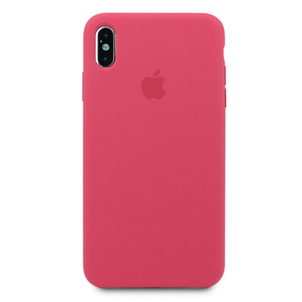 Чехол iPhone XS Max Silicone Case Hibiscus