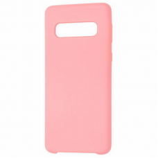 Чехол-накладка Galaxy S10 Plus Silicone Cover Light Pink