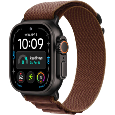 Apple Watch Ultra 4 (2026) 49mm Black Titanium Case / Burgundy Alpine Loop