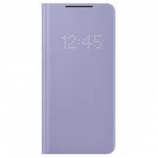 Чехол-книга Galaxy S21 Plus LED View Cover Violet