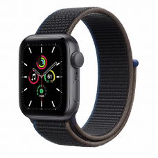 Apple Watch SE 40mm (Cellular) Space Gray Aluminum Case / Charcoal Sport Loop