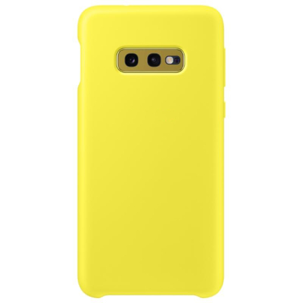 Чехол Galaxy S10e Silicone Cover Yellow