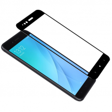 Защитное стекло 3D для Xiaomi Mi A1 Черное (Тех.Упаковка)