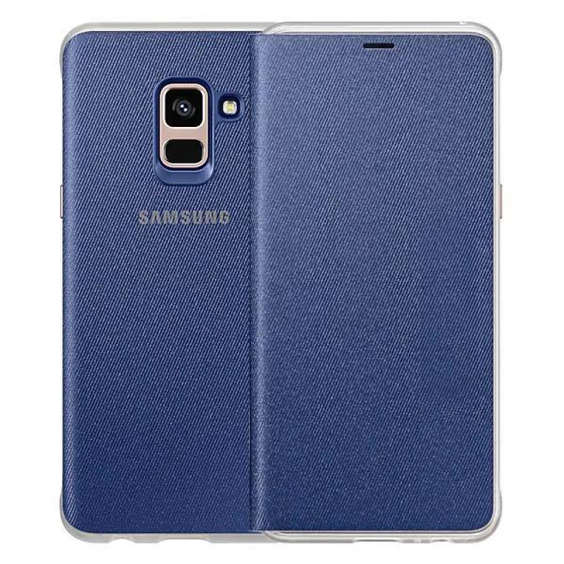 Чехол Galaxy A8 Neon Flip Cover Blue