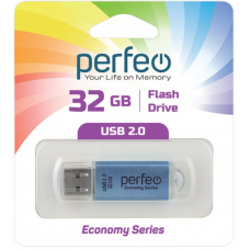 Накопитель USB Flash Drive Perfeo E01 32 GB Blue