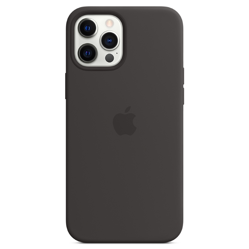 Чехол iPhone 12 Pro Max Silicone Case MagSafe Black