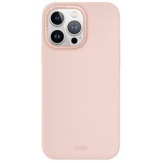 Чехол iPhone 15 Pro Uniq LINO MagSafe Pink