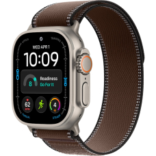 Apple Watch Ultra 4 (2026) 49mm Natural Titanium Case /Dark Umber Trail Loop