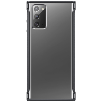 Чехол Galaxy Note 20 Clear Protective Cover Black Black (Черный)