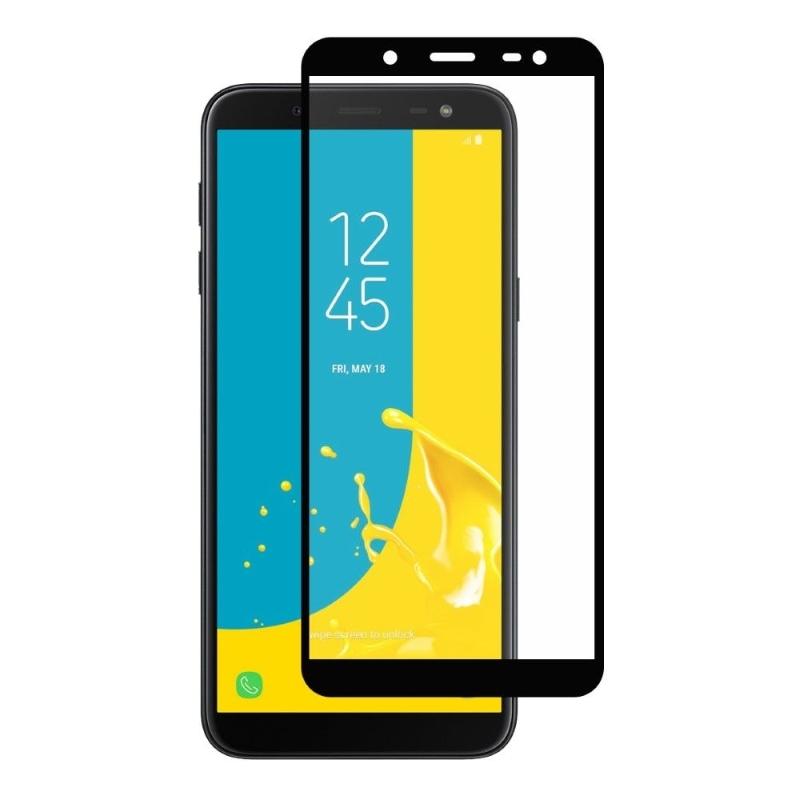 Защитное стекло 3D для Samsung Galaxy J6 (2018) Черное