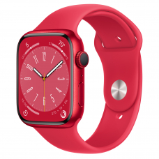 Apple Watch S8 45mm Red/ Aluminium Case