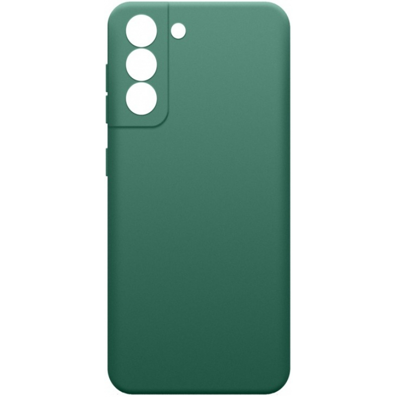 Чехол Galaxy S21 FE Silicone Cover 360 Dark Green Green (Зелёный)