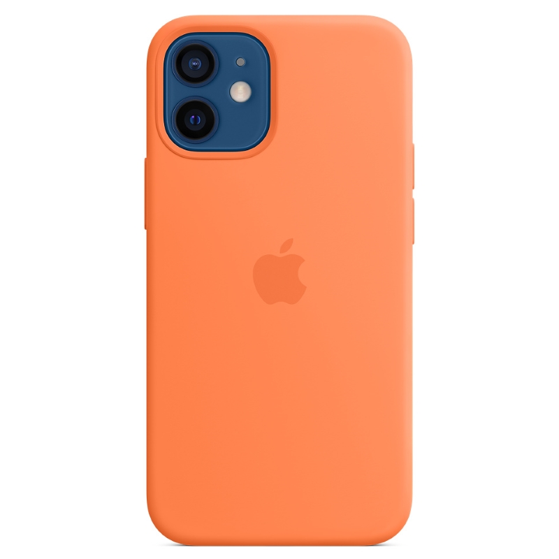 Чехол iPhone 12 mini Silicone Case MagSafe Kumquat