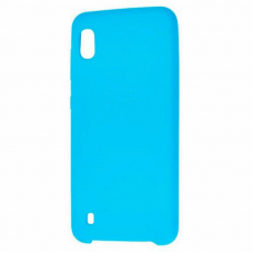 Чехол-накладка A10 Silicone Cover Light Blue