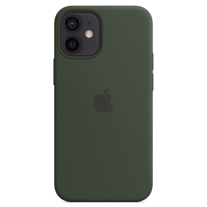 Чехол iPhone 12 mini Silicone Case MagSafe Cyprus Green