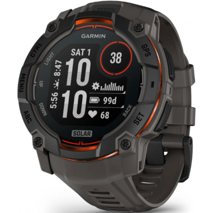 Garmin Instinct 3 50mm Solar Black (010-02935-00 | 010-02935-40)