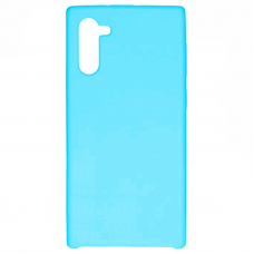 Чехол-накладка Note 10 Silicone Cover Light Blue