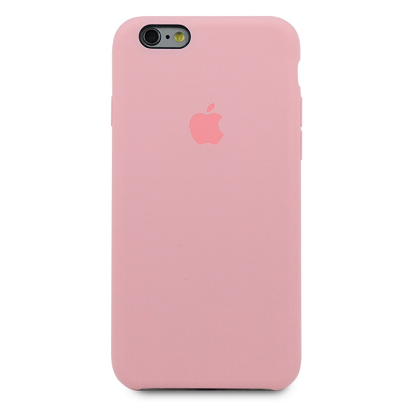 Чехол iPhone 6/6S Silicone Case Light Pink