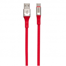 Кабель USB - Type-C / Borofone BU7 / 1M / Красный