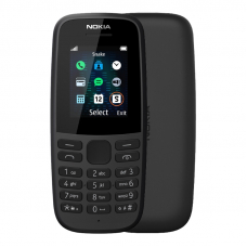 Nokia 105 Dual Sim Black 