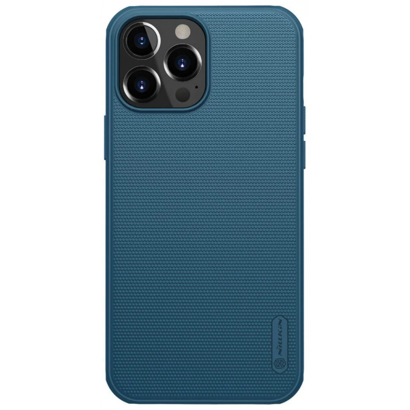 Чехол iPhone 13 Pro Nillkin Frosted Shield Pro Blue Blue (Синий)