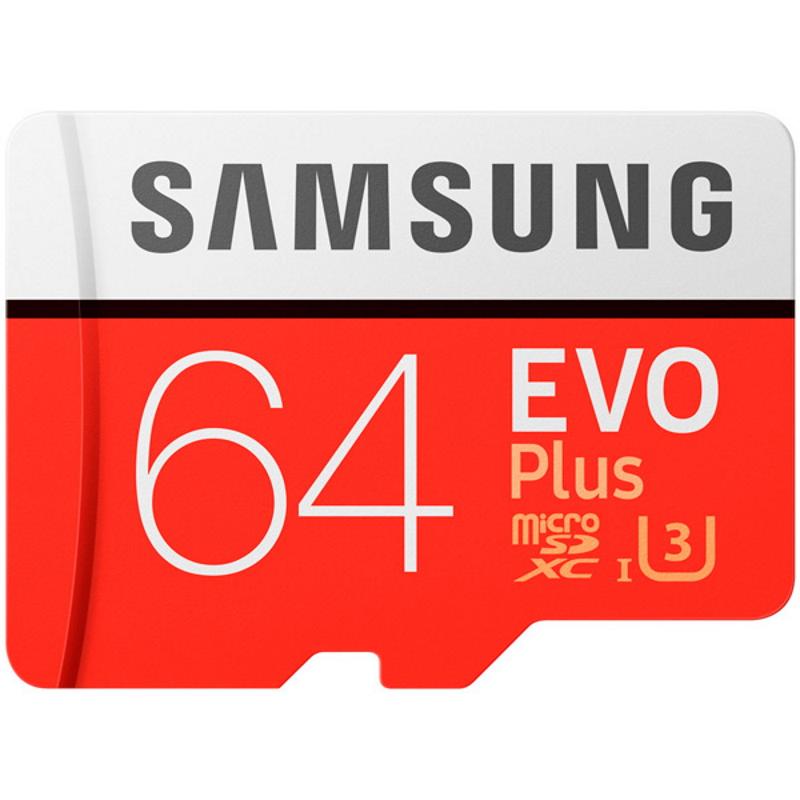 Карта Памяти Samsung microSDHC 64GB EVO Plus