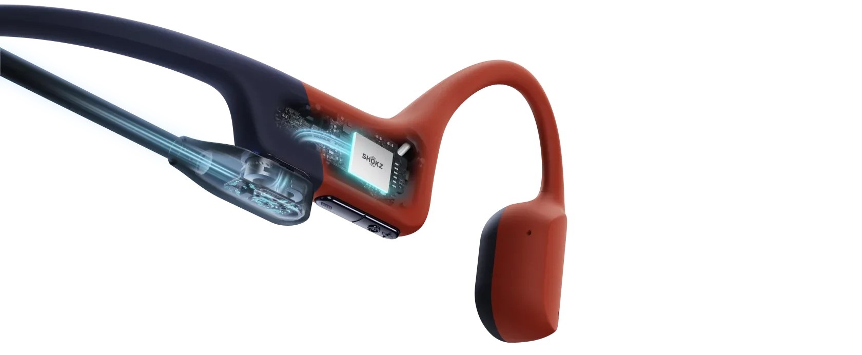 Shokz OpenSwim Pro - боковой вид