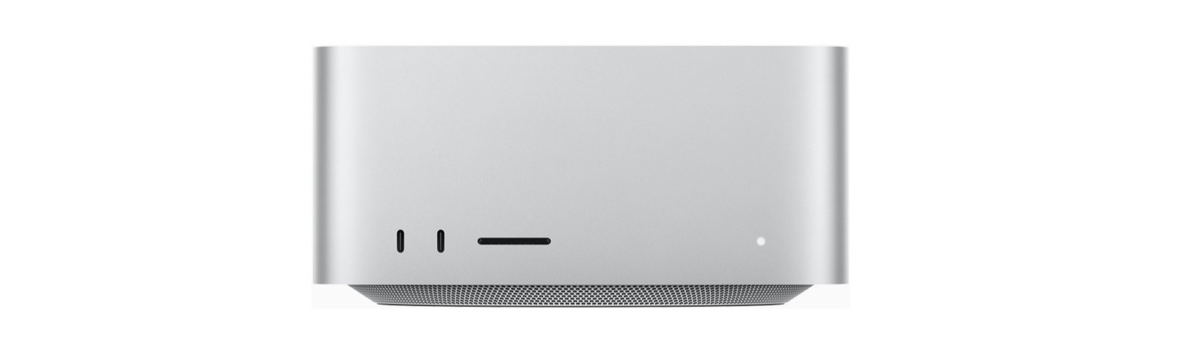 Mac Studio M4 Max - вид спереди