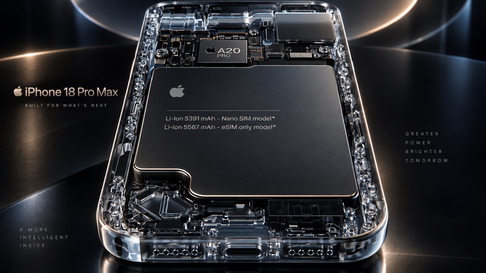 Apple iPhone 18 Pro Max - экран и интерфейс