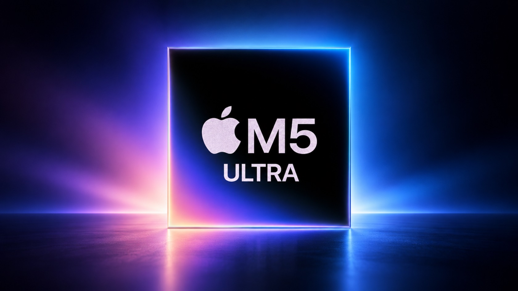 Apple Mac Studio M5 Ultra — вид спереди
