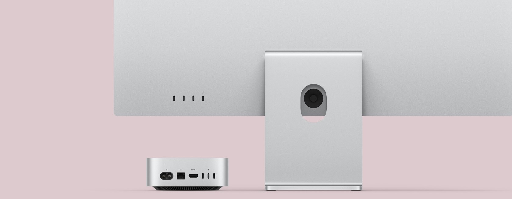 Mac Studio M4 Max - вид спереди