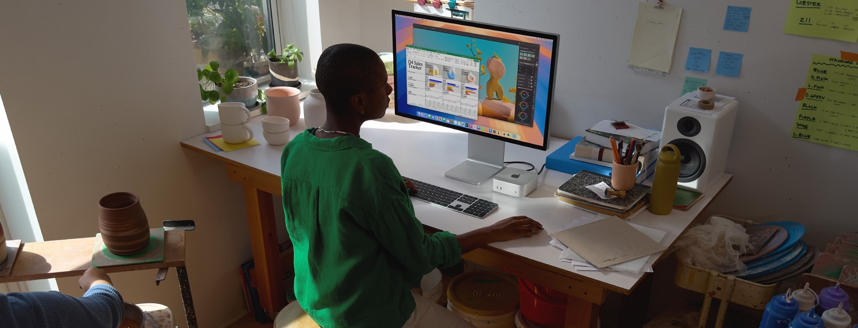 Mac Studio M4 Max - вид спереди