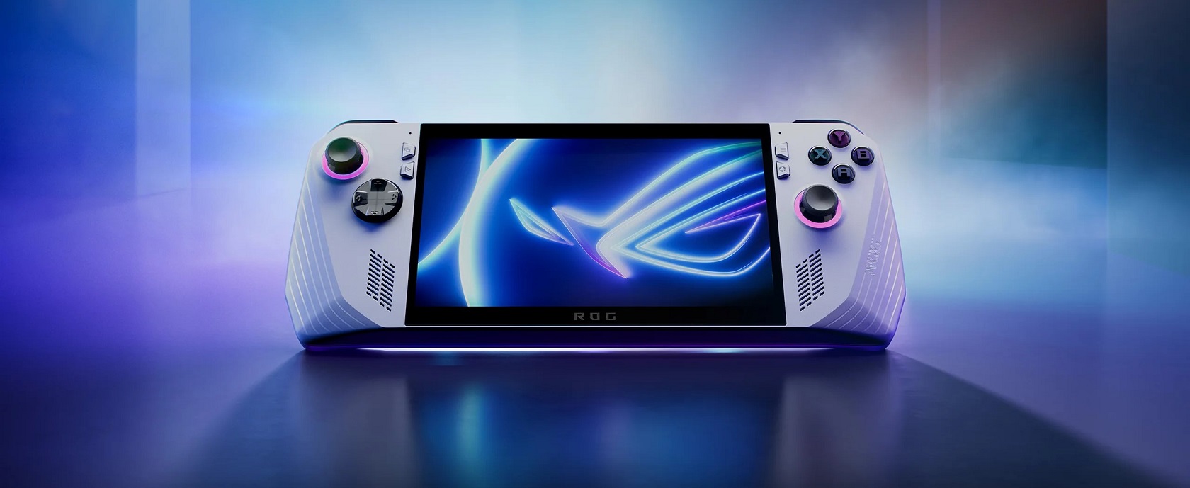 ASUS ROG Ally Z1 Extreme - портативная консоль вид спереди